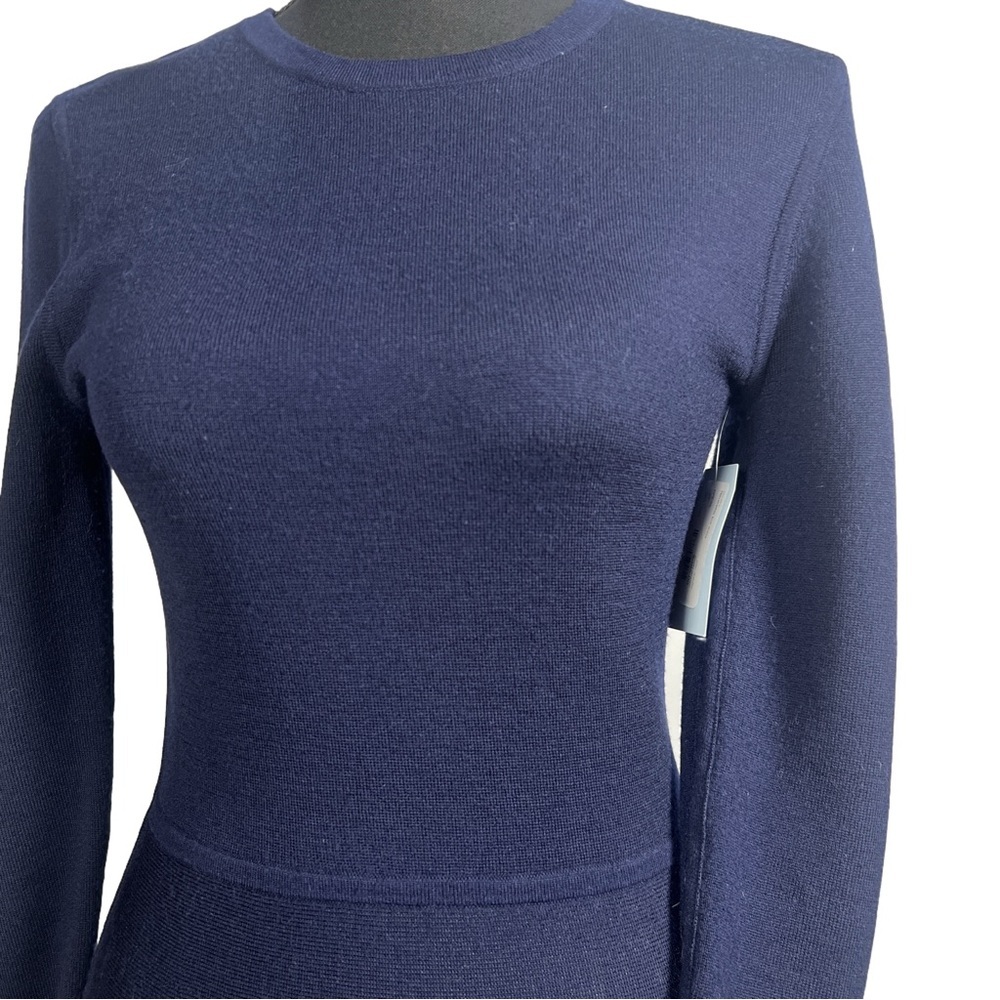 Gabriela Hearst Reversible Long Sleeve Dress, Size Small - Picture 6 of 8